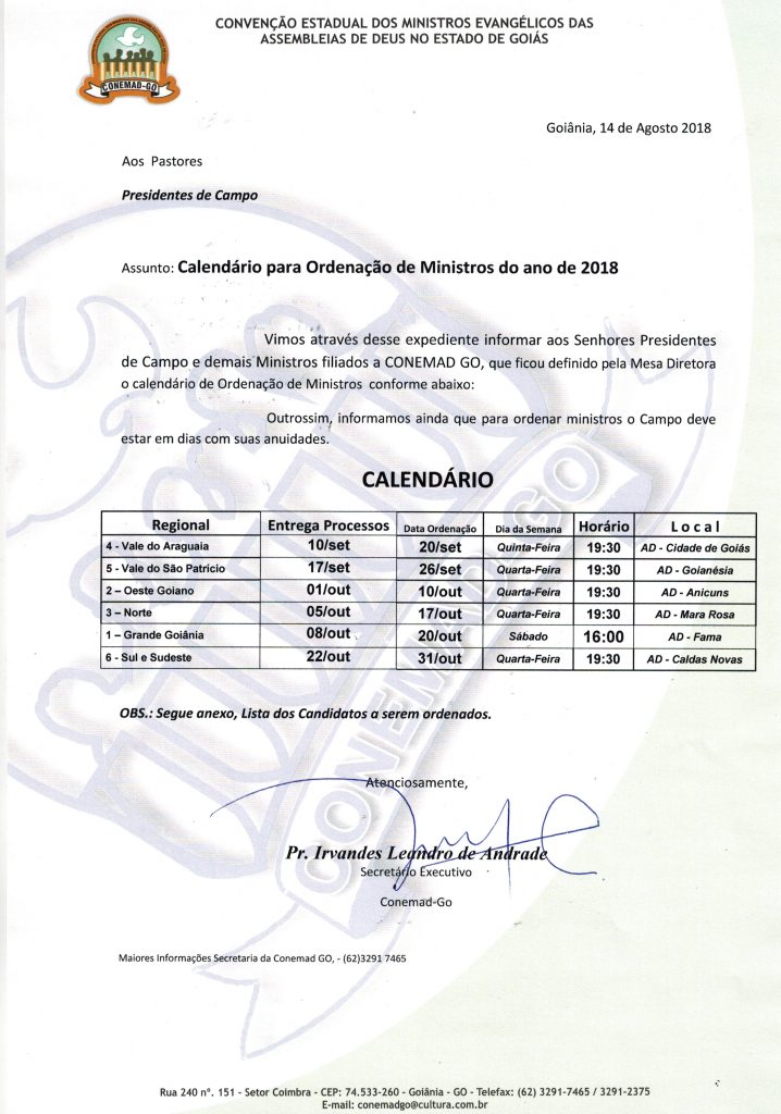 SCANNER CALENDARIO ORDENAÇÃO.